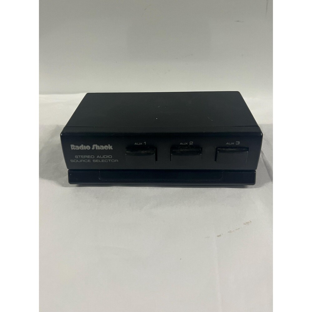 Radio Shack Stereo Audio Source Selector 42-2112